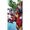 Bombažna otroška brisača 70x140 cm Avengers "Light Blue" – Jerry Fabrics