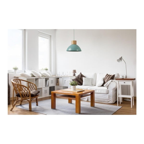 Turkizno modra viseča svetilka Really Nice Things Madera-image-1