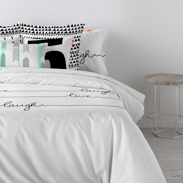 Bombažna prevleka za odejo Blanc Live, 200 x 200 cm-image-1