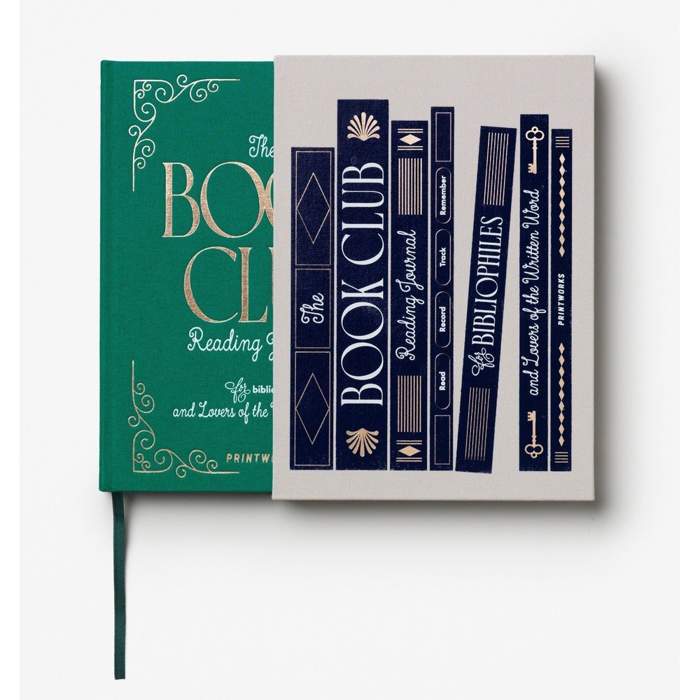 Zvezek 104 str. The Book Club Reading Journal