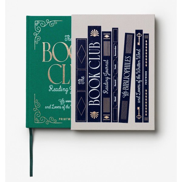 Zvezek 104 str. The Book Club Reading Journal – Printworks