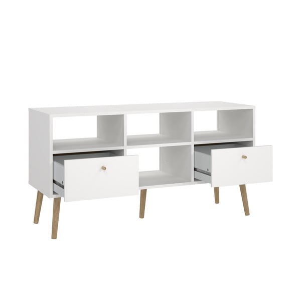 Bela TV omarica 117x61 cm Bodo – Tvilum-image-4