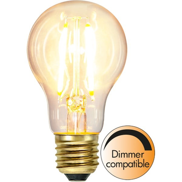 LED filament zatemnitvena žarnica s toplo svetlobo z žarnico E27, 7 W Soft Glow – Star Trading-image-2