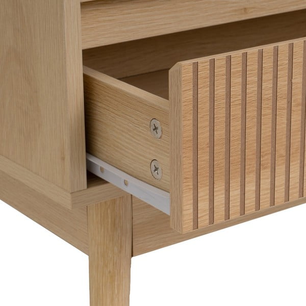 Regal v naravni barvi 80x120x40 cm Naroa – Casa Selección-image-4