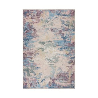 Modro-vijolična pralna preproga iz mešanice recikliranih vlaken 80x150 cm Reid – Flair Rugs