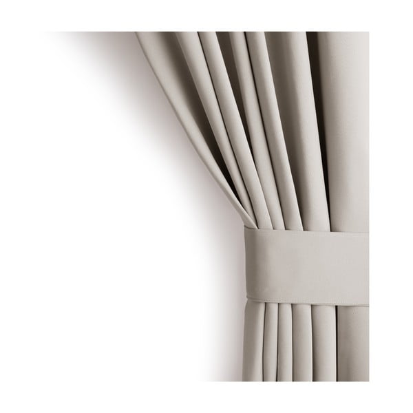 Bež zavesa za delno zatemnitev 140x245 cm Kierra – Restilo-image-4