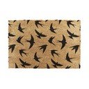 Predpražnik iz kokosovih vlaken 40x60 cm Swallows – Artsy Doormats