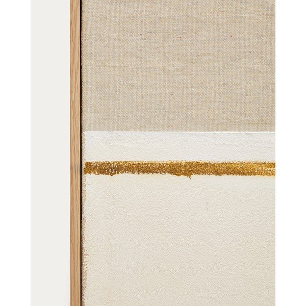 Ročno naslikana slika z okvirjem/na platnu 80x100 cm Salin – Kave Home-image-3