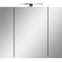 Siva kopalniška omarica 80x71 cm – Germania