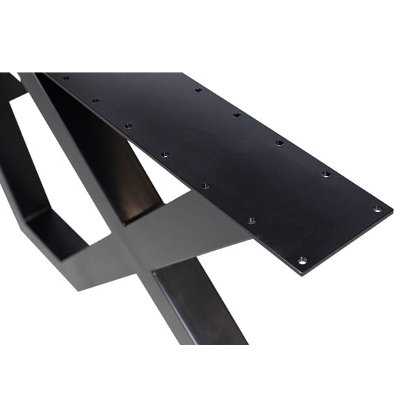 Črna nadomestna konstrukcija za mizo Tablo - WOOOD-image-3