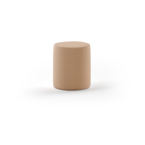 Rjav otroški tabure iz tkanine bouclé Forrest – Vipack