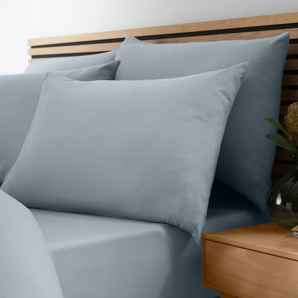 Modra/siva napenjalna rjuha iz mikrovlaken 135x190 cm So Soft Easy Iron – Catherine Lansfield-image-1