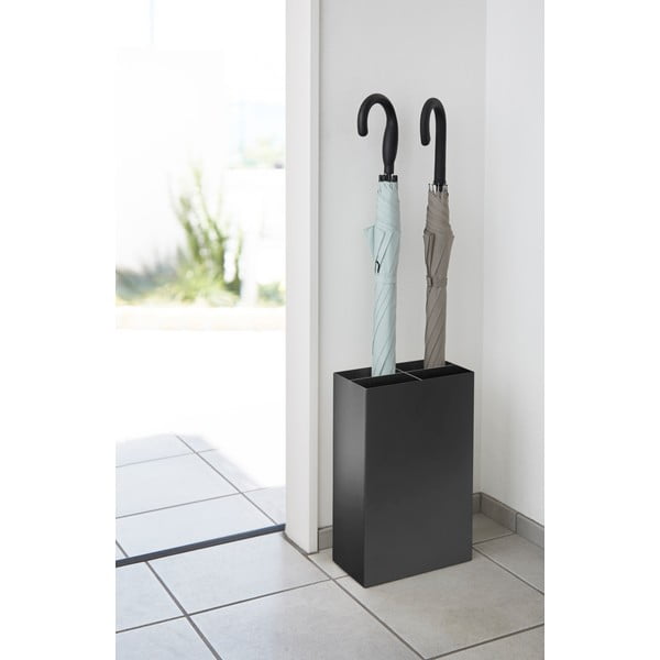 Črno kovinsko stojalo za dežnike Yamazaki Smart-image-2