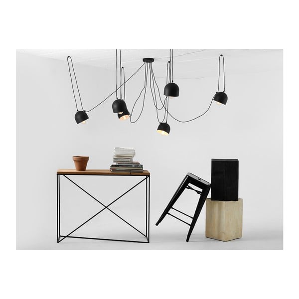 Črna šesterna viseča svetilka CustomForm Popo-image-4