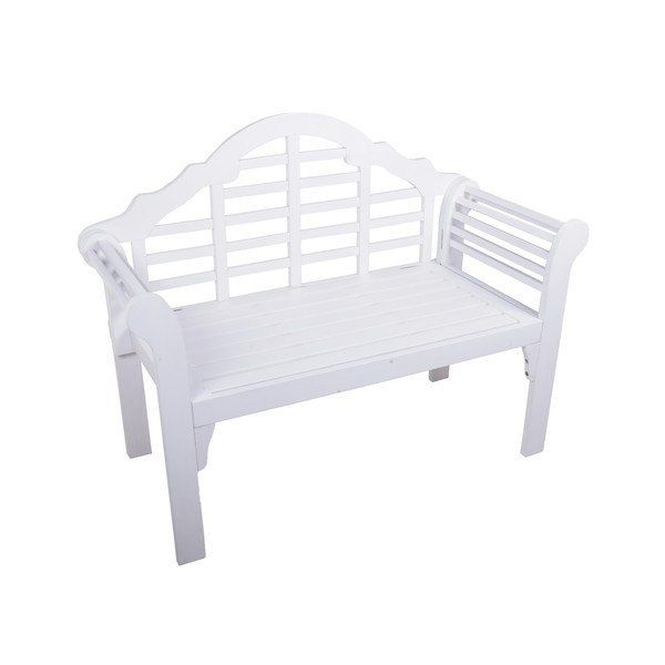 Bela vrtna klop iz masivnega lesa Pattaya – Garden Pleasure