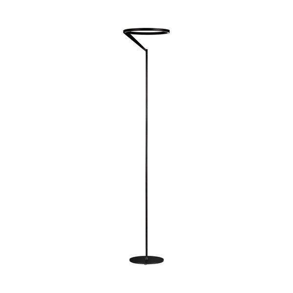 Mat črna aluminijasta LED zatemnitvena stoječa svetilka (višina 168 cm) Tilia – Nova Luce