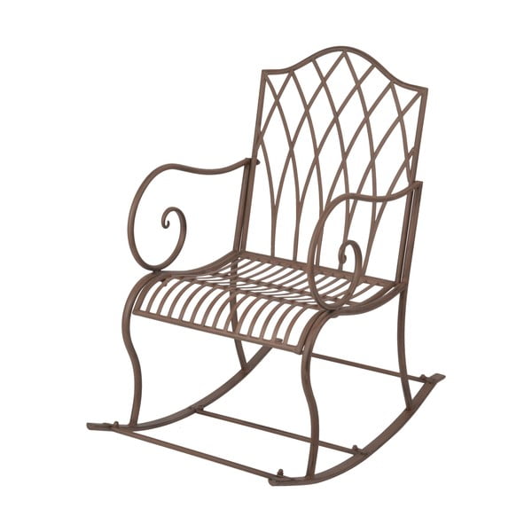 Rjav kovinski vrtni stol - Esschert Design