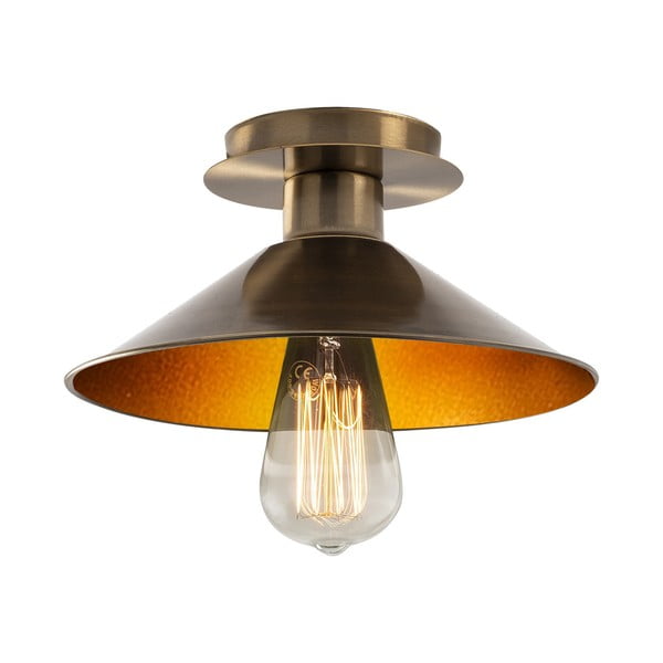 Stropna svetilka v bronasti barvi s kovinskim senčilom ø 24 cm Berceste – Opviq lights-image-2