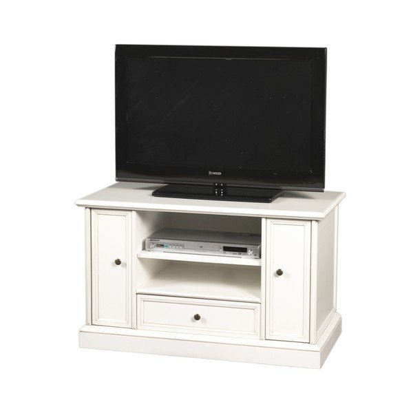 Bela TV komoda Rowico Torino, dolžina 90 cm-image-1