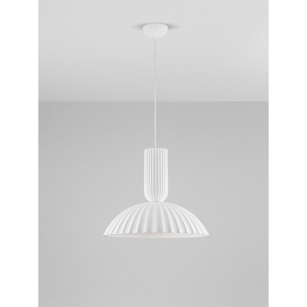 Bela lončena viseča svetilka ø 50 cm Ammos – Nova Luce-image-3