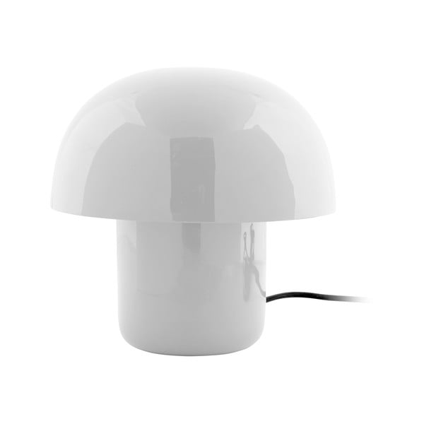 Bela namizna svetilka s kovinskim senčilom (višina 20 cm) Fat Mushroom – Leitmotiv