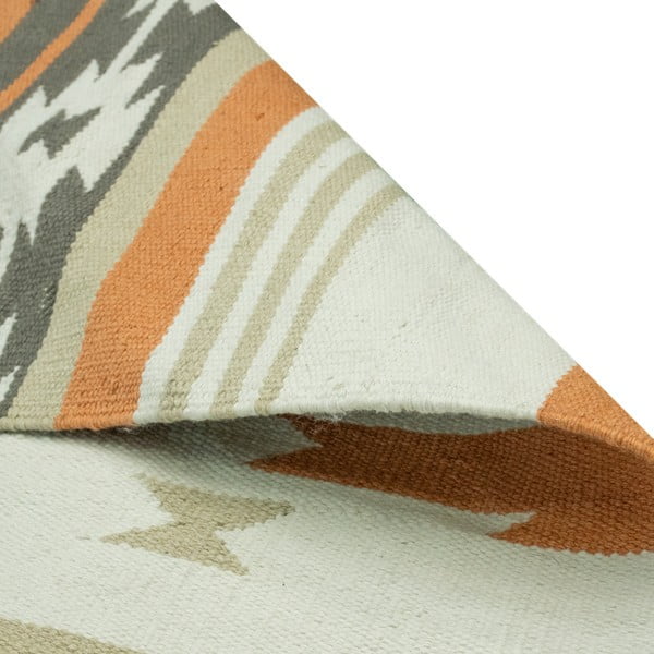 Obojestranska zunanja preproga iz reciklirane plastike Green Decore Aztec, 90 x 150 cm-image-3