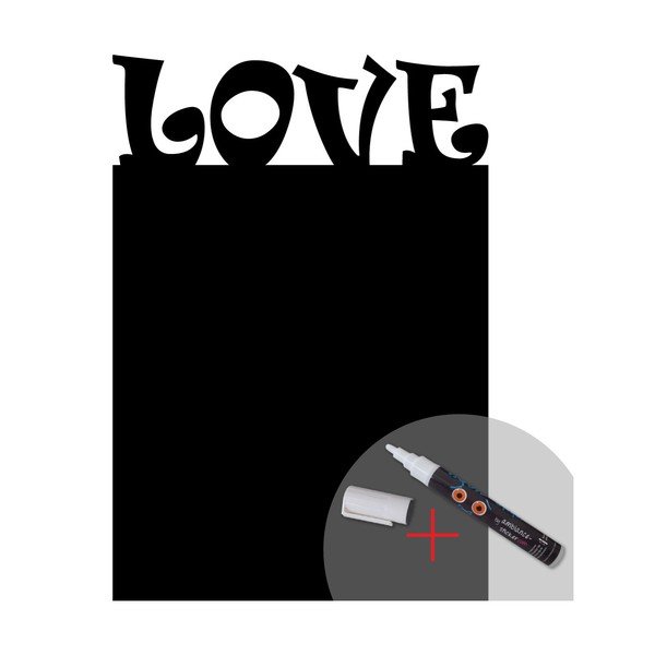 Komplet nalepk in markerja Fanastick Love za tablo-image-2