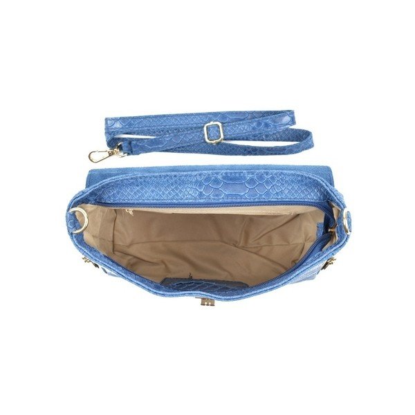 Modra usnjena torbica Roberta M Tasima Blu-image-1