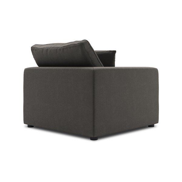 Temno rjav kotni del modularne zofe Windsor & Co Sofas Galaxy, levi kot-image-3