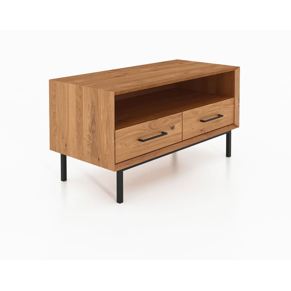 TV omarica iz masivnega hrasta 90x50 cm Abies – The Beds-image-2