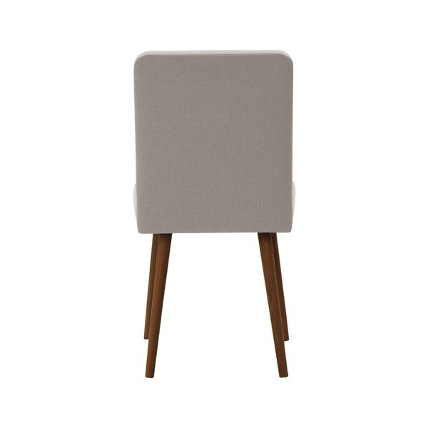 Sivo-rjav stol s temno rjavimi bukovimi nogami Ted Lapidus Maison Fragrance-image-1