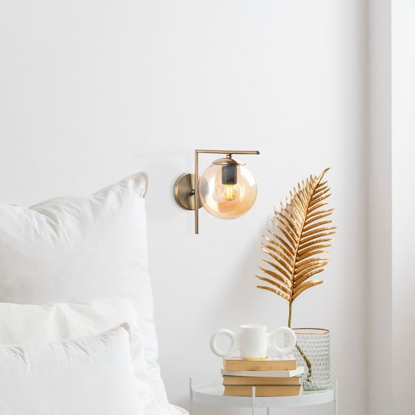 Stenska svetilka v zlati barvi ø 15 cm Antique – Opviq lights-image-2