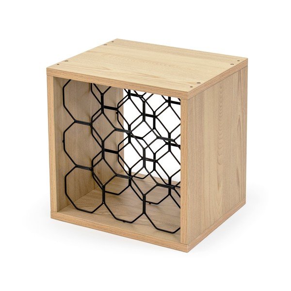 Držalo za vino v dekorju bukve za 9 steklenic – Compactor-image-3