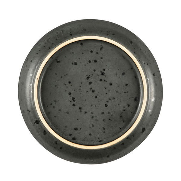 Zelen/črn desertni krožnik iz kamenine ø 17 cm Gastro Green/Black – Bitz-image-3