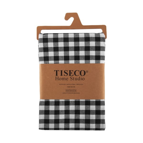 Bombažen namizni prt 150x150 cm Gingham – Tiseco Home Studio-image-2