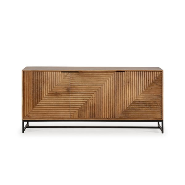 Komoda iz masivnega manga v naravni barvi 170x79x40 cm Nereida – MOME