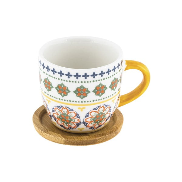 Porcelanaste skodelice v kompletu 6 ks za espresso 80 ml Gardeny – Villa Altachiara