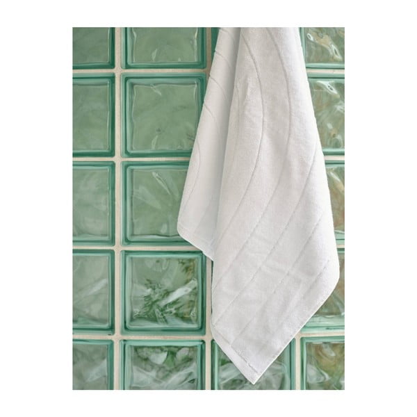 Svetlo siva frotirna bombažna brisača 70x140 cm Time – Zone-image-1