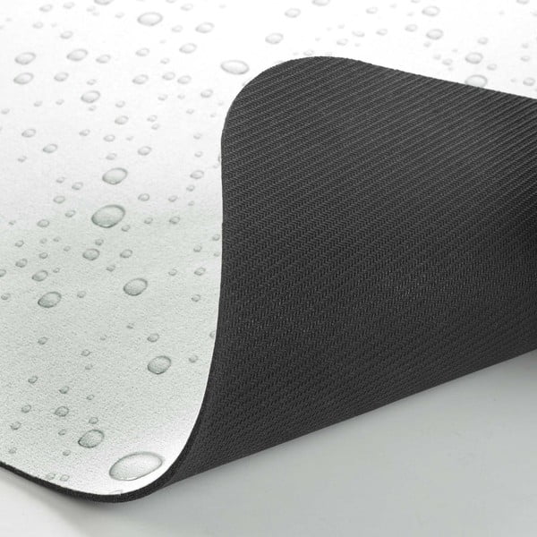 Svetlo siva kopalniška preproga 50x80 cm Splash – douceur d'intérieur-image-2