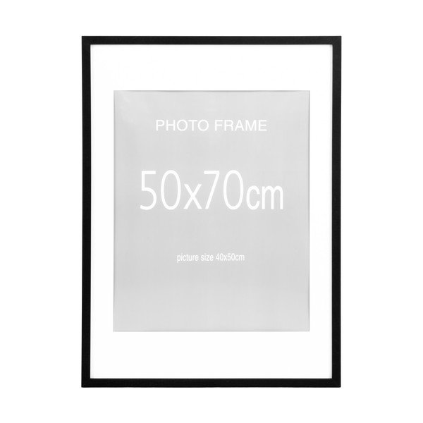 Črni okvirji v kompletu 5 ks 50x70 cm Marbella – House Nordic-image-3