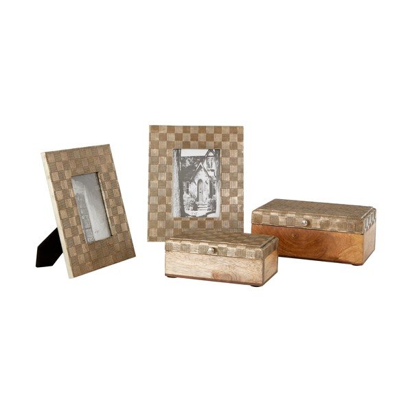 Lesen okvir v zlati barvi 23x28 cm Bowerbird – Premier Housewares-image-3