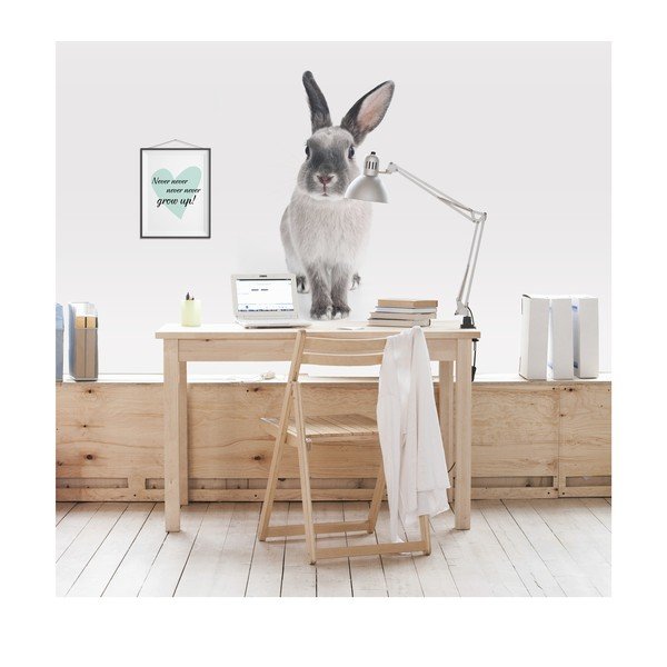 Stenska nalepka Dekornik Rabbit Harry, 53 x 115 cm-image-2