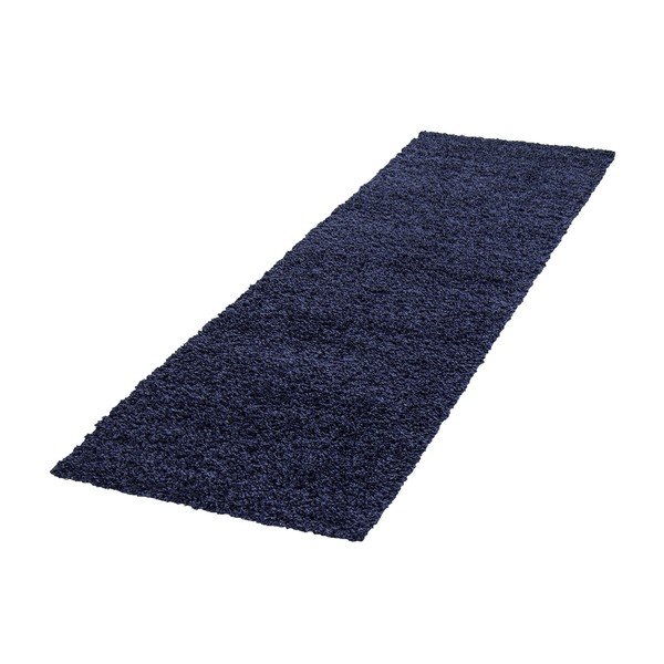 Temno moder tekač 80x250 cm Life – Ayyildiz Carpets