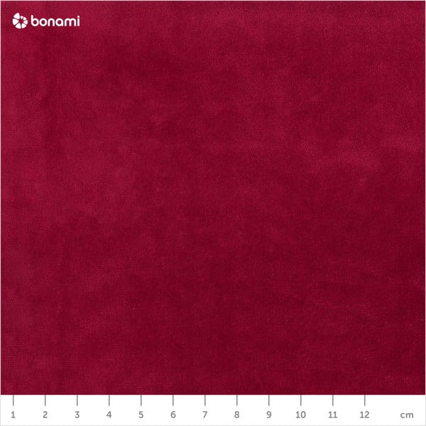 Rdeča žametna zofa Cosmopolitan Design Florence, 160 cm-image-1
