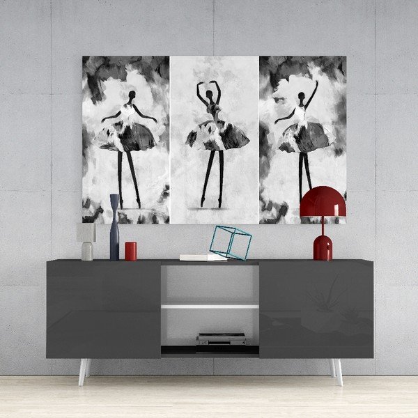 Steklena slika Insigne Three Dancers-image-1