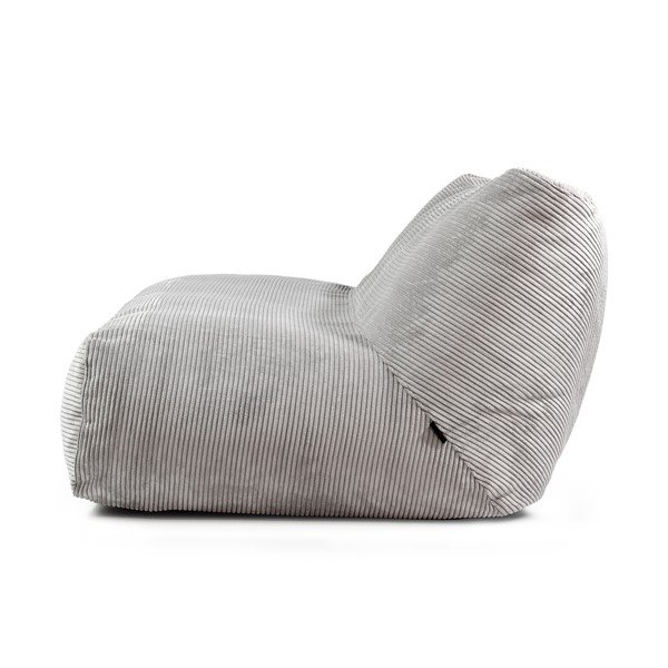 Rjava vreča za sedenje iz rebrastega žameta Sofa Tube 160 – SLOWDOWN-image-3