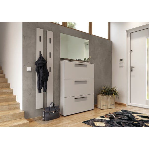 Sivo-bež omarica za čevlje Utah - Germania-image-4