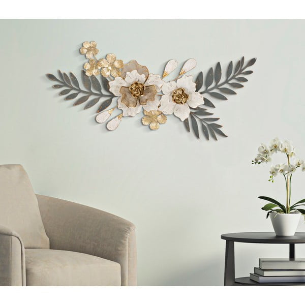 Kovinska stenska dekoracija 90x42 cm Greak – Mauro Ferretti-image-1