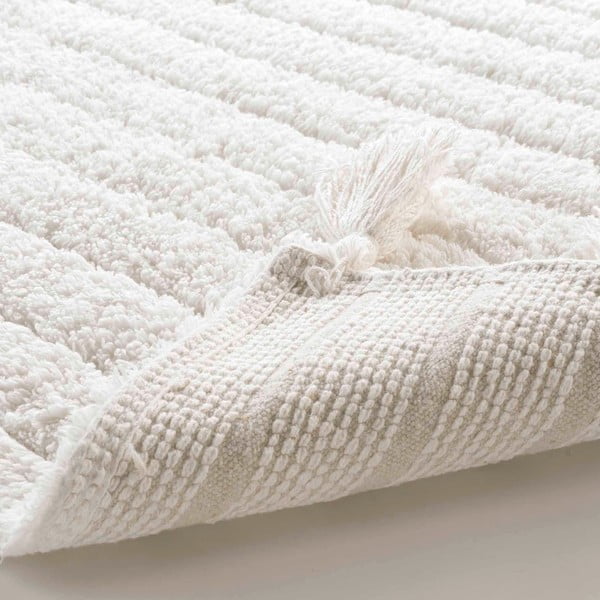 Bela kopalniška preproga 50x80 cm Minatis – douceur d'intérieur-image-3