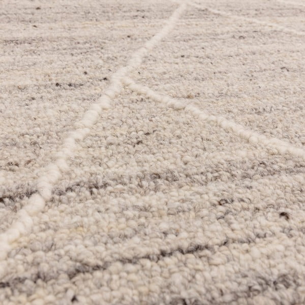 Svetlo siva volnena preproga 200x290 cm Noah – Asiatic Carpets-image-2